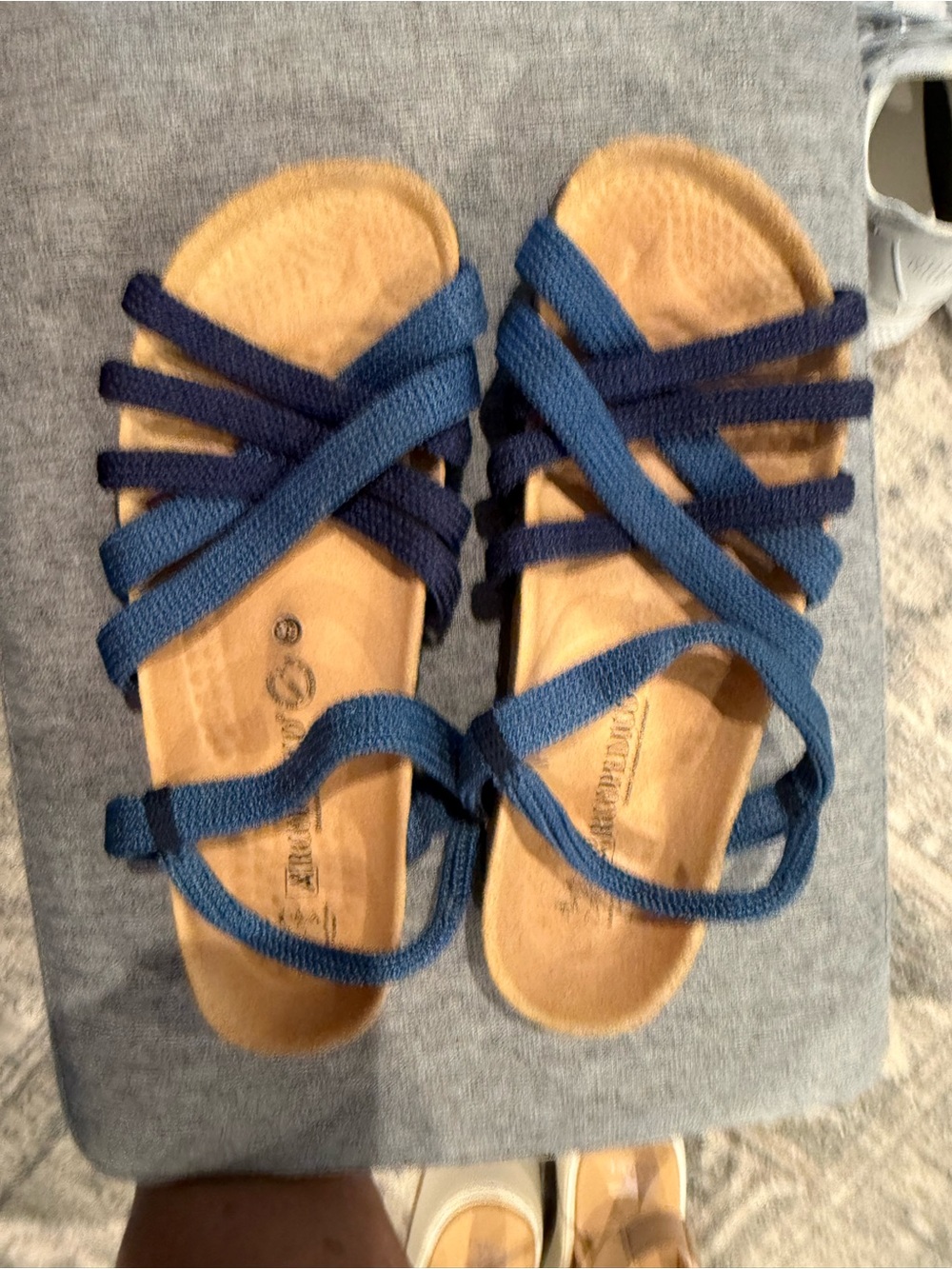 Arcopedico Navy and Blue Strappy Women’s Sandals